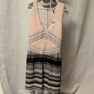 548 pink/grey/black dress size L